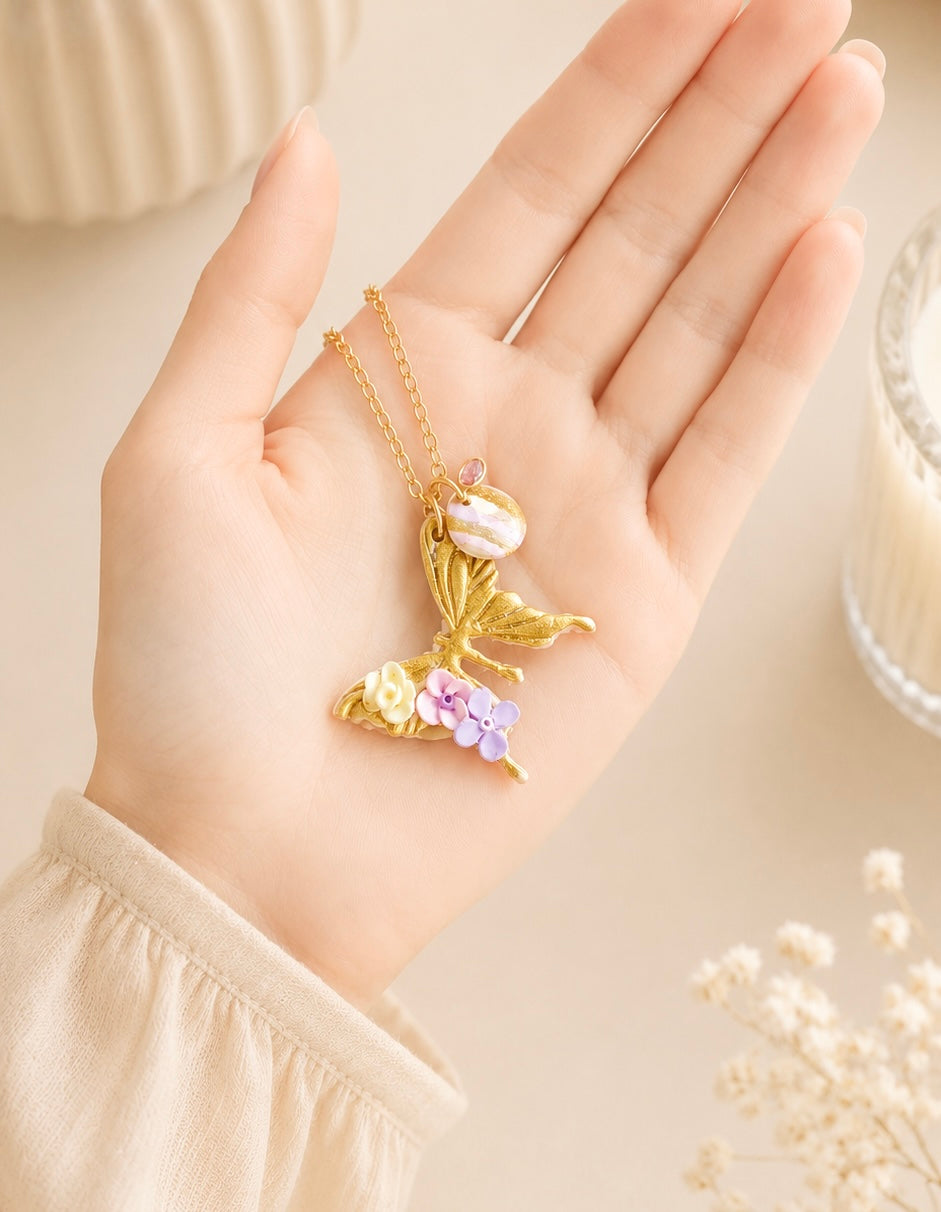 Butterfly Fairy Necklace