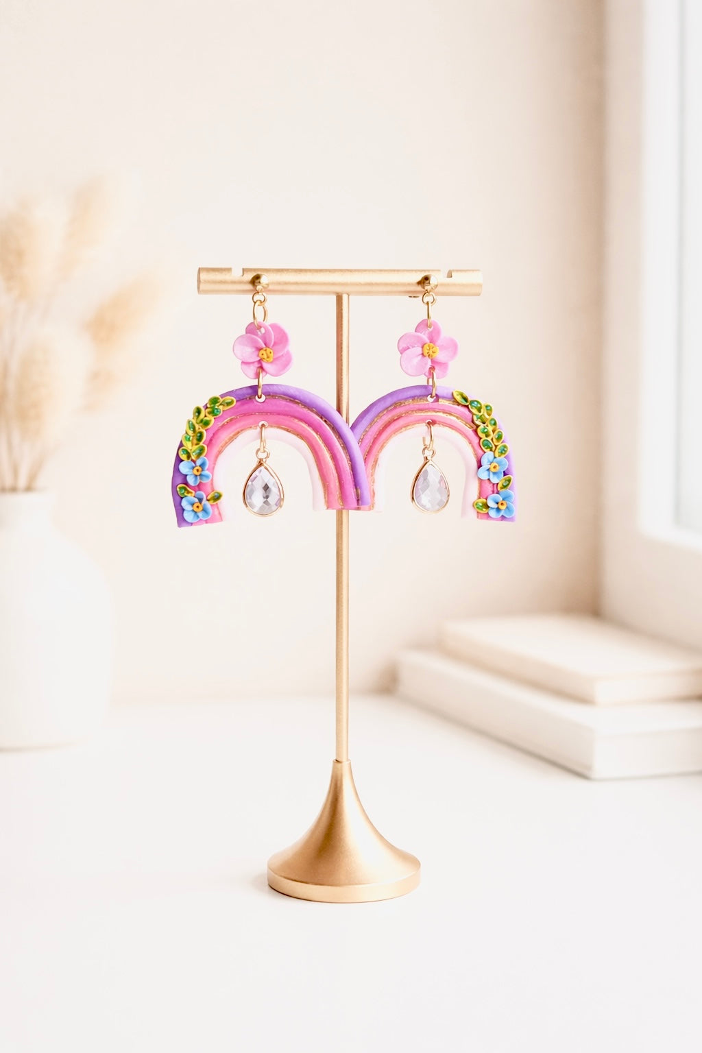Pink Rainbow Charms