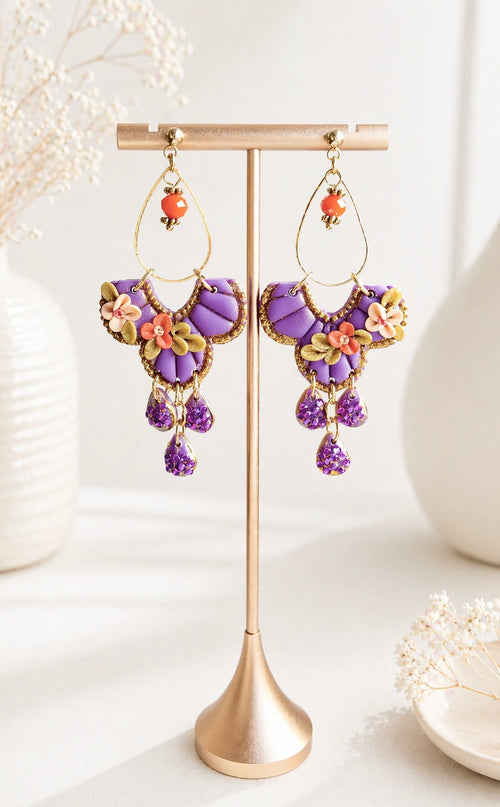 Boho Purple Flower