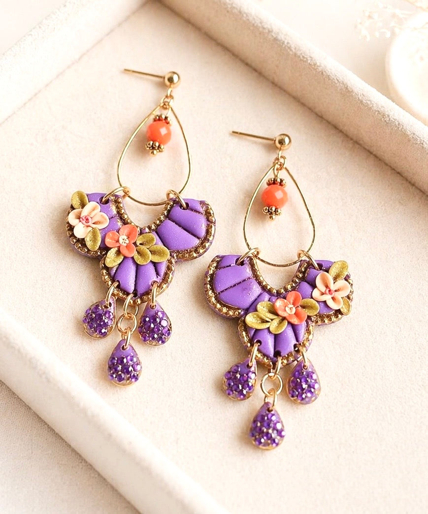 Boho Purple Flower