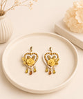 Yellow Vintage Heart