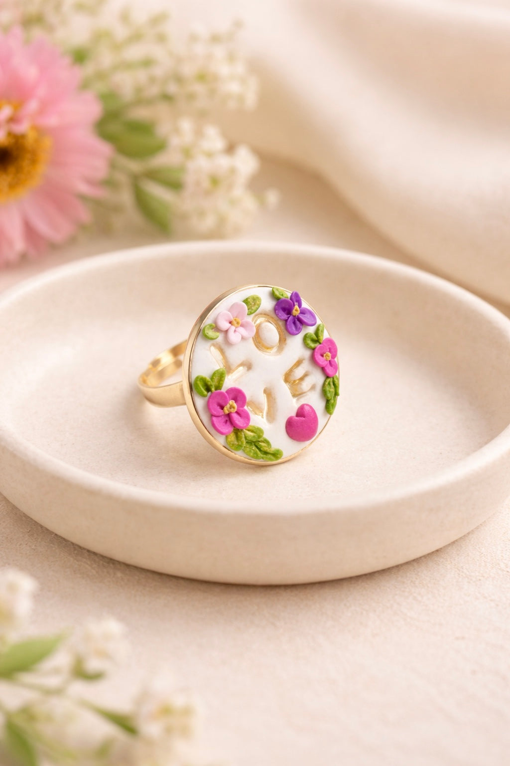 Love in golden Pink