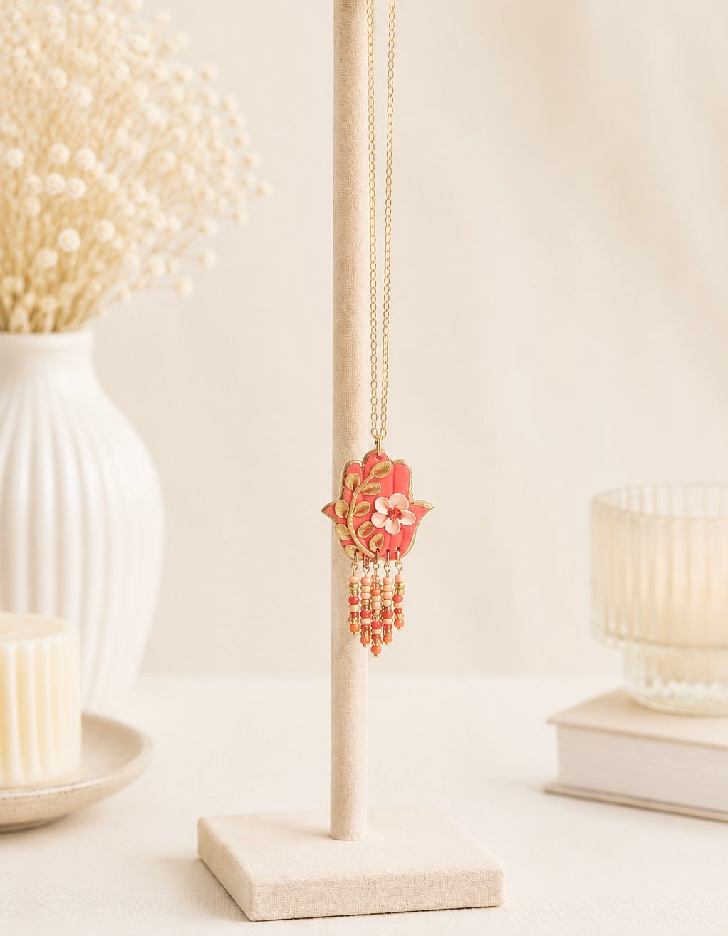 Hamsa Garden Necklace