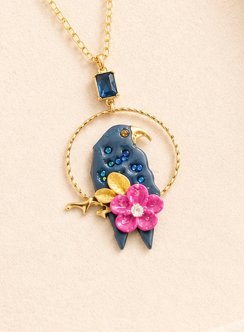Mystic Raven Necklace