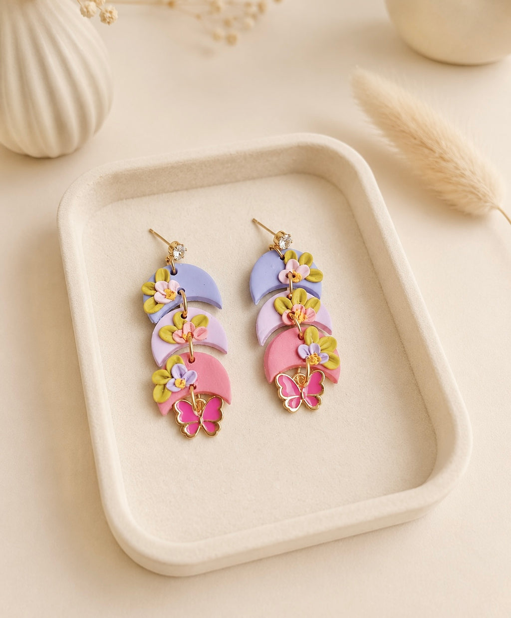 Pastel Butterfly Garden