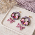 Vintage Rose Wreath