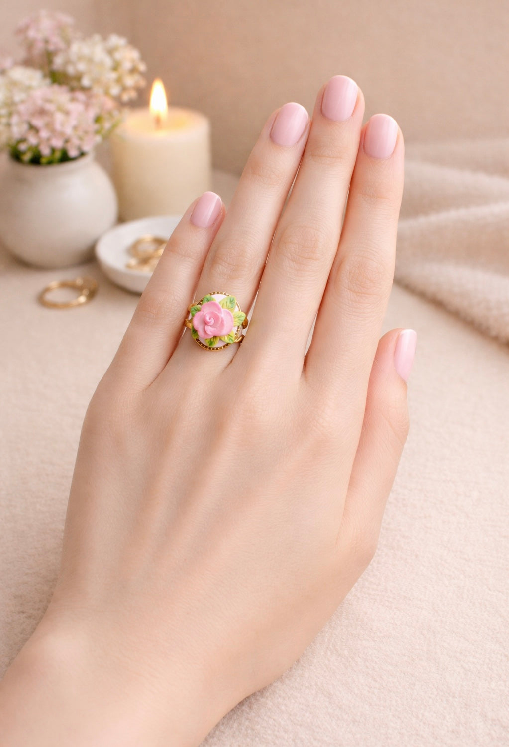 Blush Rose Ring