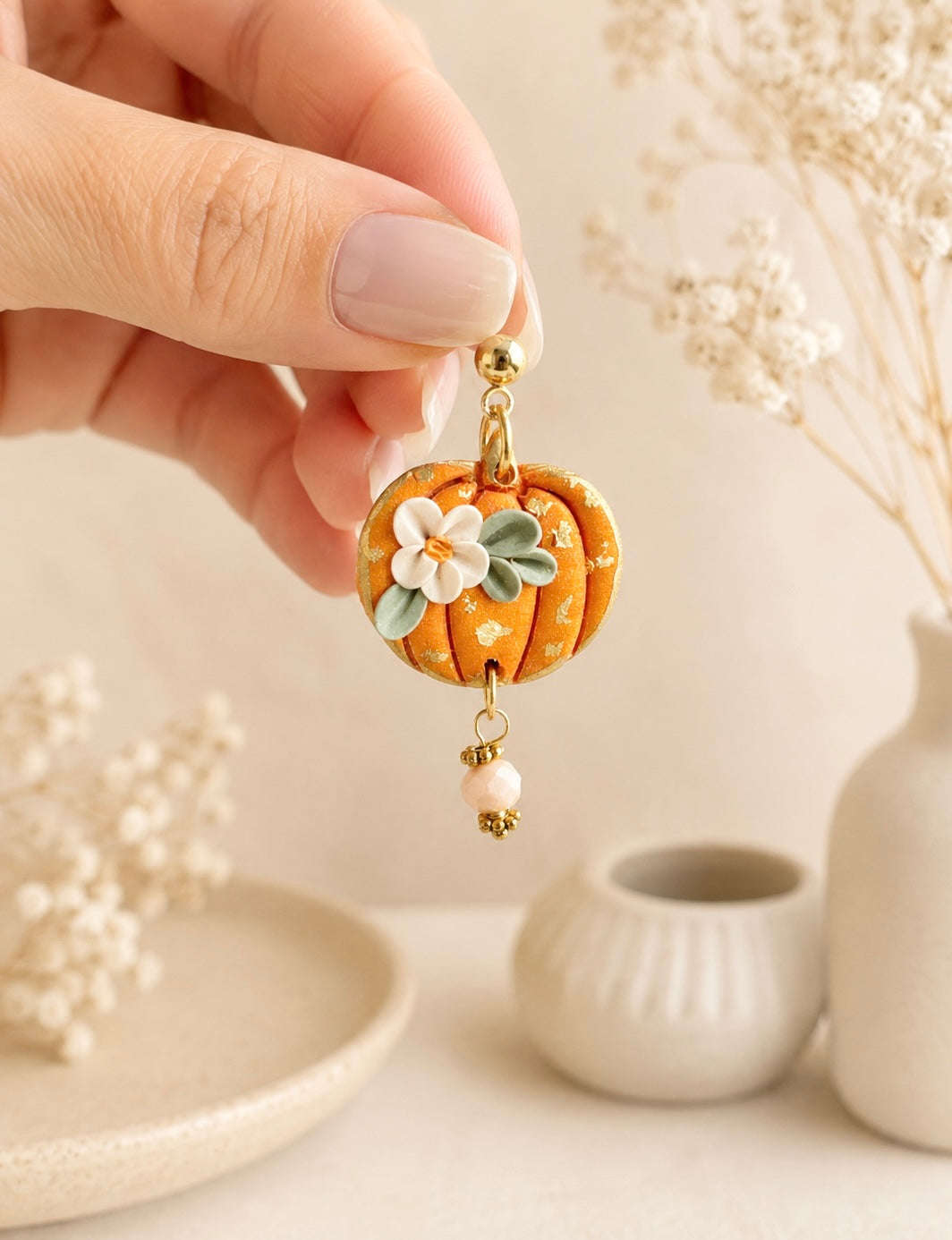 Golden Pumpkin Bloom