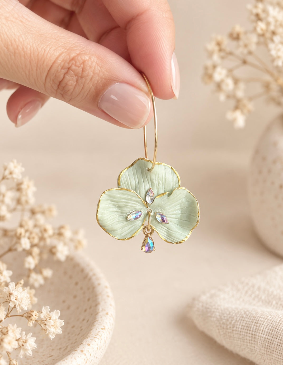 Sage Floral Grace