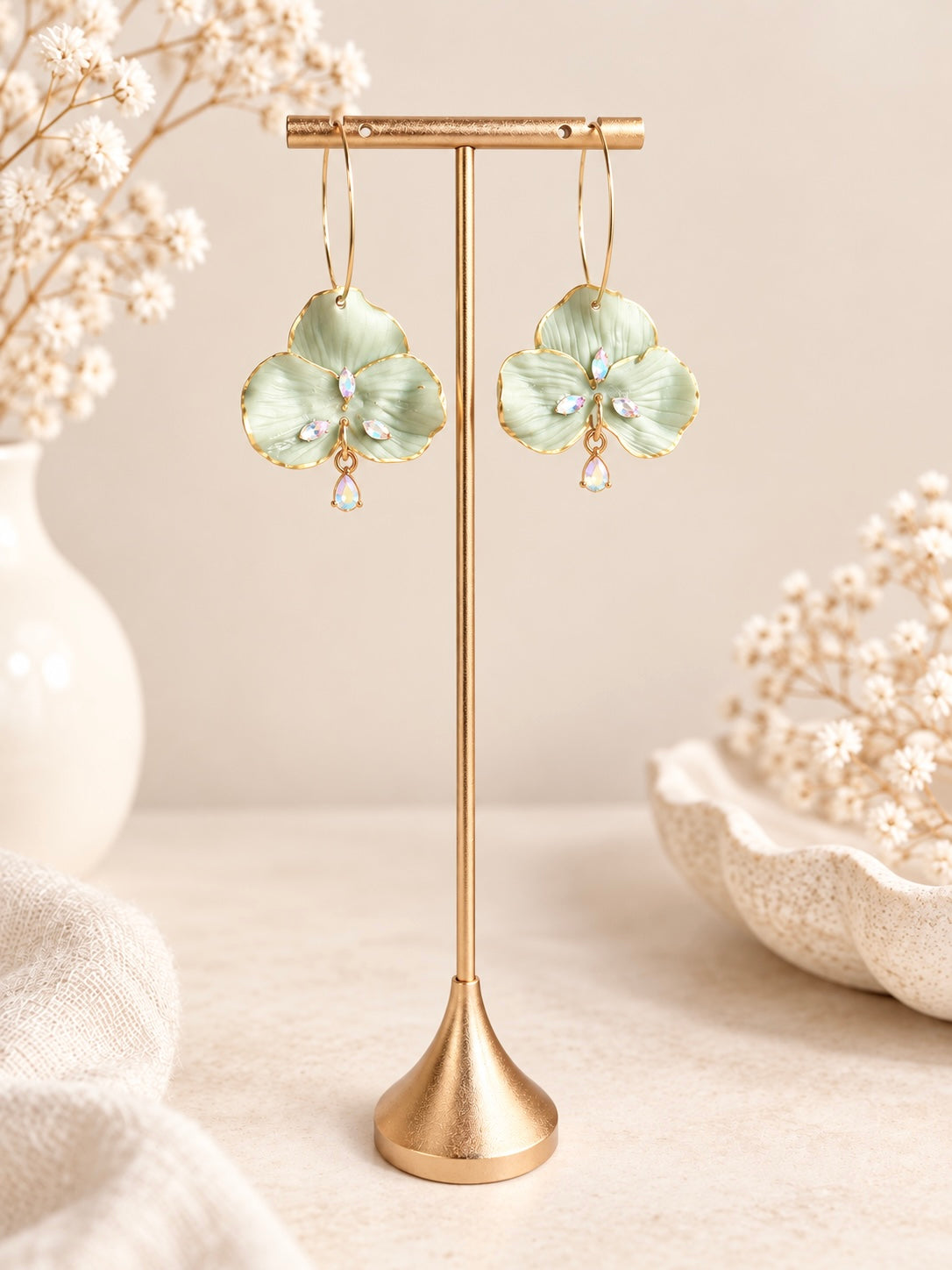 Sage Floral Grace