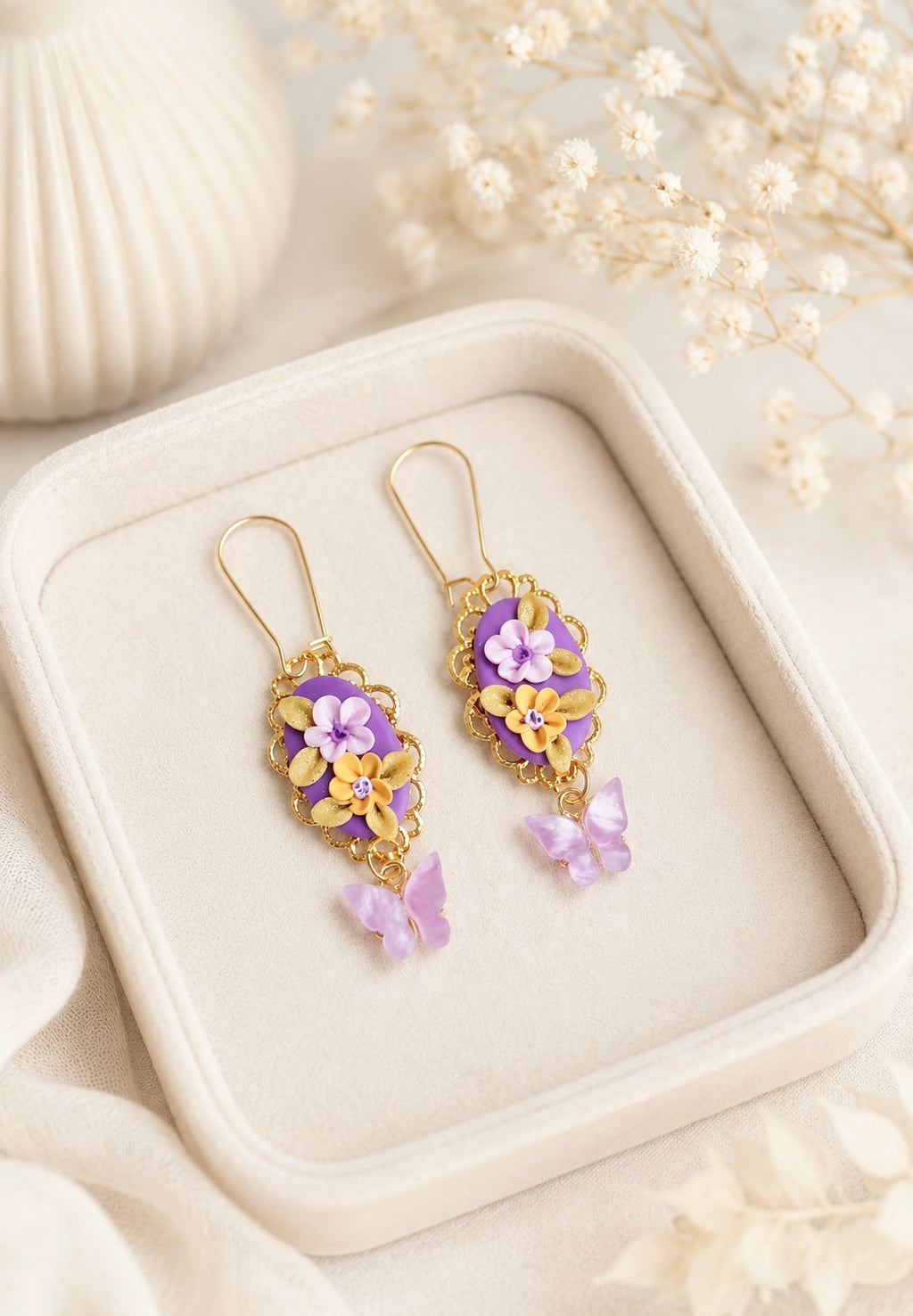 Lavender Butterfly Blossom