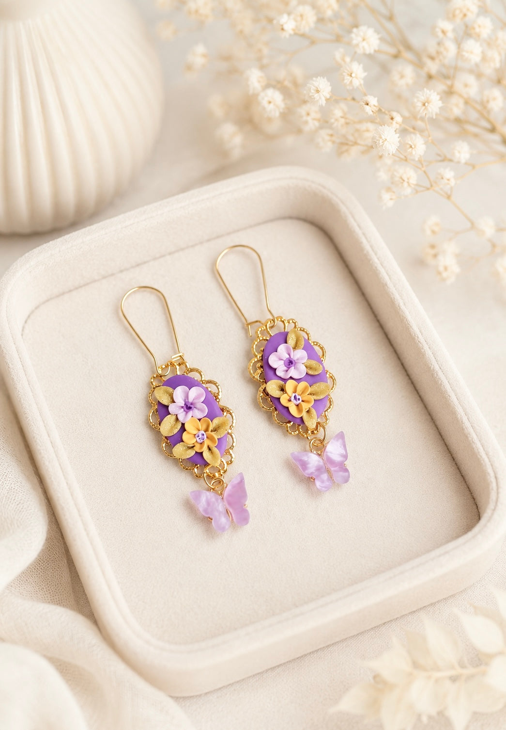 Lavender Butterfly Blossom